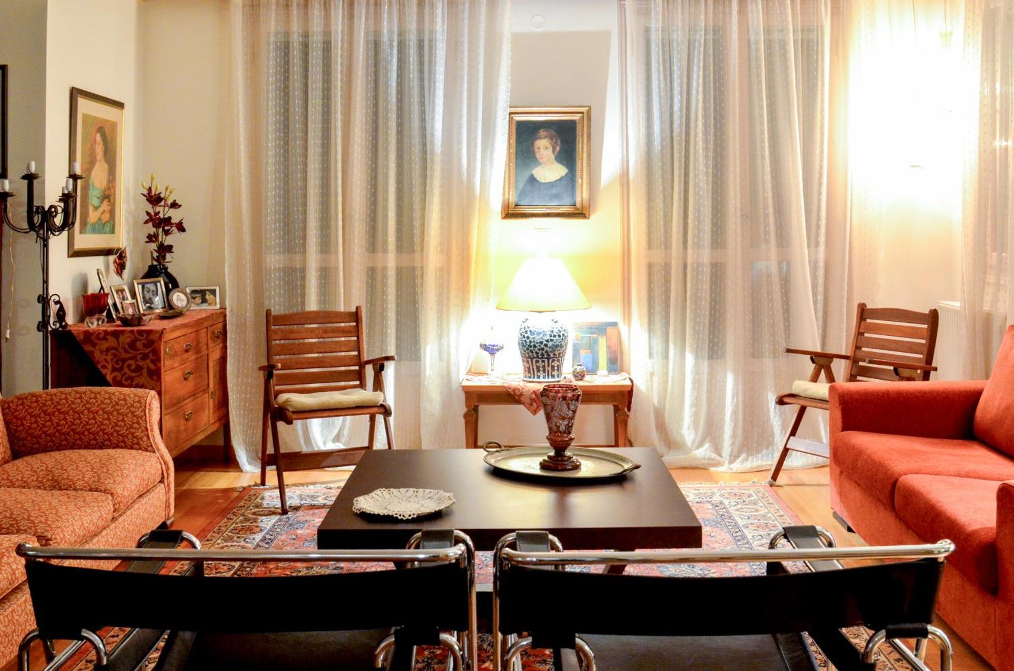 Apartamento Elegant Stone Mansion In Historic Mistrá Exterior foto